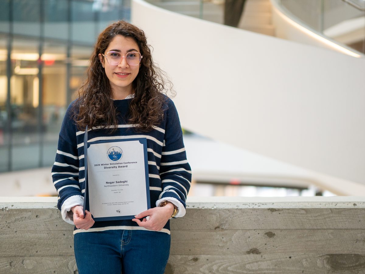 Negar Sadeghi WSC Diversity Award