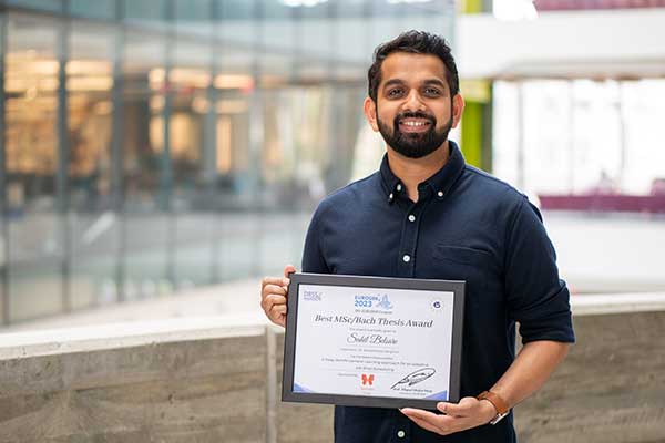 Sahil Belsare Best Thesis Award